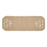 Celebrate Grace Burlap Happy Easter Table Runners-Lange General Store