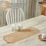 Celebrate Grace Burlap Happy Easter Table Runners-Lange General Store