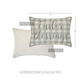 Celebrate Grace Easter Blessings Pillow-Lange General Store