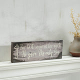 Celebrate Grace For God So Loved The World Distressed Grey Wall Sign-Lange General Store