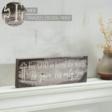 Celebrate Grace For God So Loved The World Distressed Grey Wall Sign-Lange General Store