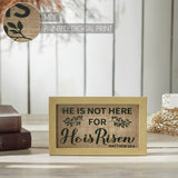 Celebrate Grace Matthew 28:6 He Is Risen Wall Sign-Lange General Store