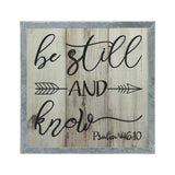 Celebrate Grace Psalm 46:10 Be Still And Know Wall Sign-Lange General Store