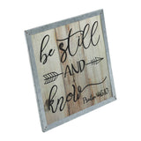 Celebrate Grace Psalm 46:10 Be Still And Know Wall Sign-Lange General Store