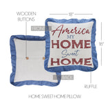 Celebration Home Sweet Home Pillow-Lange General Store