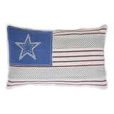 Celebration Patchwork Flag Pillow-Lange General Store