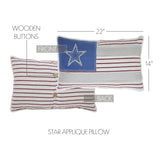 Celebration Patchwork Flag Pillow-Lange General Store