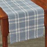 Celeste Blue Chindi Table Runner-Lange General Store
