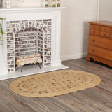 Celeste Collection Oval Braided Rug - Lange General Store