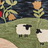 Chapel On The Hill Hooked Rug Runner
