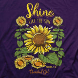 Cherished Girl Shine Sunflower Women's T-Shirt-Lange General Store