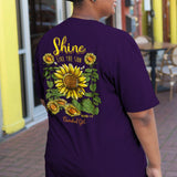 Cherished Girl Shine Sunflower Women's T-Shirt-Lange General Store