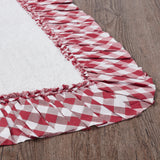 Annie Red Buffalo Check Bath Mat-Lange General Store