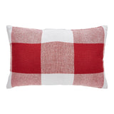 Cherry Ann Check Fringed Pillow-Lange General Store
