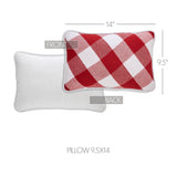 Cherry Ann Check Pillow-Lange General Store