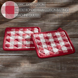 Cherry Ann Check Pot Holder-Lange General Store