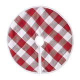 Cherry Ann Check Tree Skirt-Lange General Store