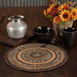 Chestnut Braided Trivet 15"-Lange General Store