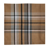 Chestnut Plaid Napkins-Lange General Store