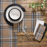 Chestnut Plaid Placemat-Lange General Store