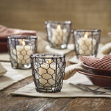 Chicken Wire Votive Holder-Lange General Store