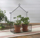 Chicken Wire Wall Caddy-Lange General Store