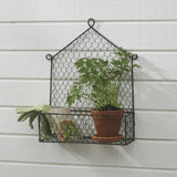 Chicken Wire Wall Caddy-Lange General Store