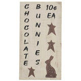 Chocolate Bunnies Wooden Sign-Lange General Store