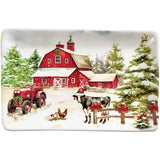 Christmas At The Farm Dinnerware-Lange General Store