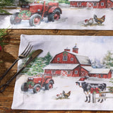 Christmas At The Farm Placemats-Lange General Store