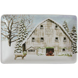 Christmas Barn Spoon Rest-Lange General Store