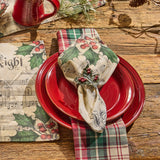 Silent Night Cotton Cloth Napkins Set of 4