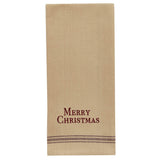 Christmas Greeting Dishtowel-Lange General Store