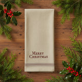 Christmas Greeting Dishtowel-Lange General Store