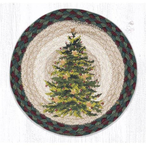 Christmas Joy Tree Braided Trivets-Lange General Store