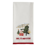 Christmas Outside Dishtowels-Lange General Store