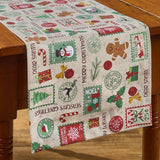 Christmas Stamps Table Runners