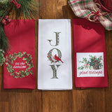 Christmas Tidings Dishtowels-Lange General Store