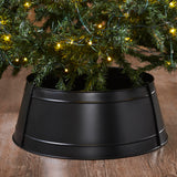 Christmas Tree Collar Metal Charcoal-Lange General Store