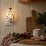 Christmas kitchen revision using the original mounted night light as the reference