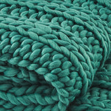 Chunky Ribbed Knit Throw-Lange General Store