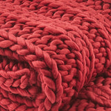 Chunky Ribbed Knit Throw-Lange General Store