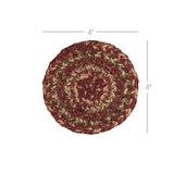 Cider Spice Braided Coasters
