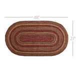 Cider Spice Collection Braided Rugs - Oval