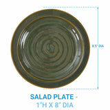 Clairsin Dinnerware - Caprese Green-Lange General Store