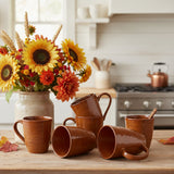 Clairsin Mug Set of 4 - Tomato Soup