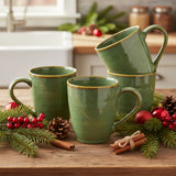 Clairsin Mug Set - Caprese Green-Lange General Store