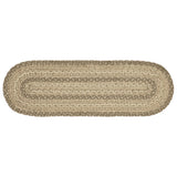 Cobblestone Oval Stair Tread Latex Rug-Lange General Store