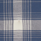 Colonial Blue Plaid Chair Pad-Lange General Store