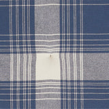 Colonial Blue Plaid Chair Pad-Lange General Store